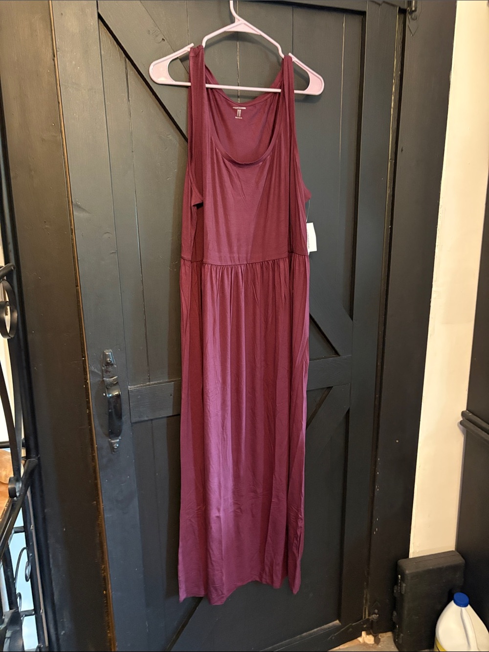 Amazon Essentials Maxi Tank Dress in Plum